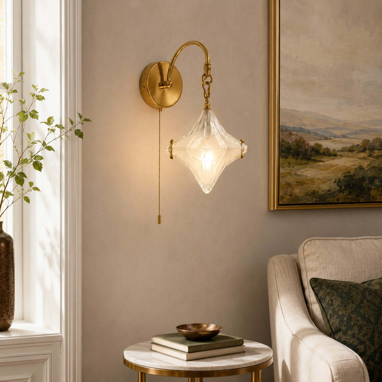 Syluna Wall Sconce(With Switch)