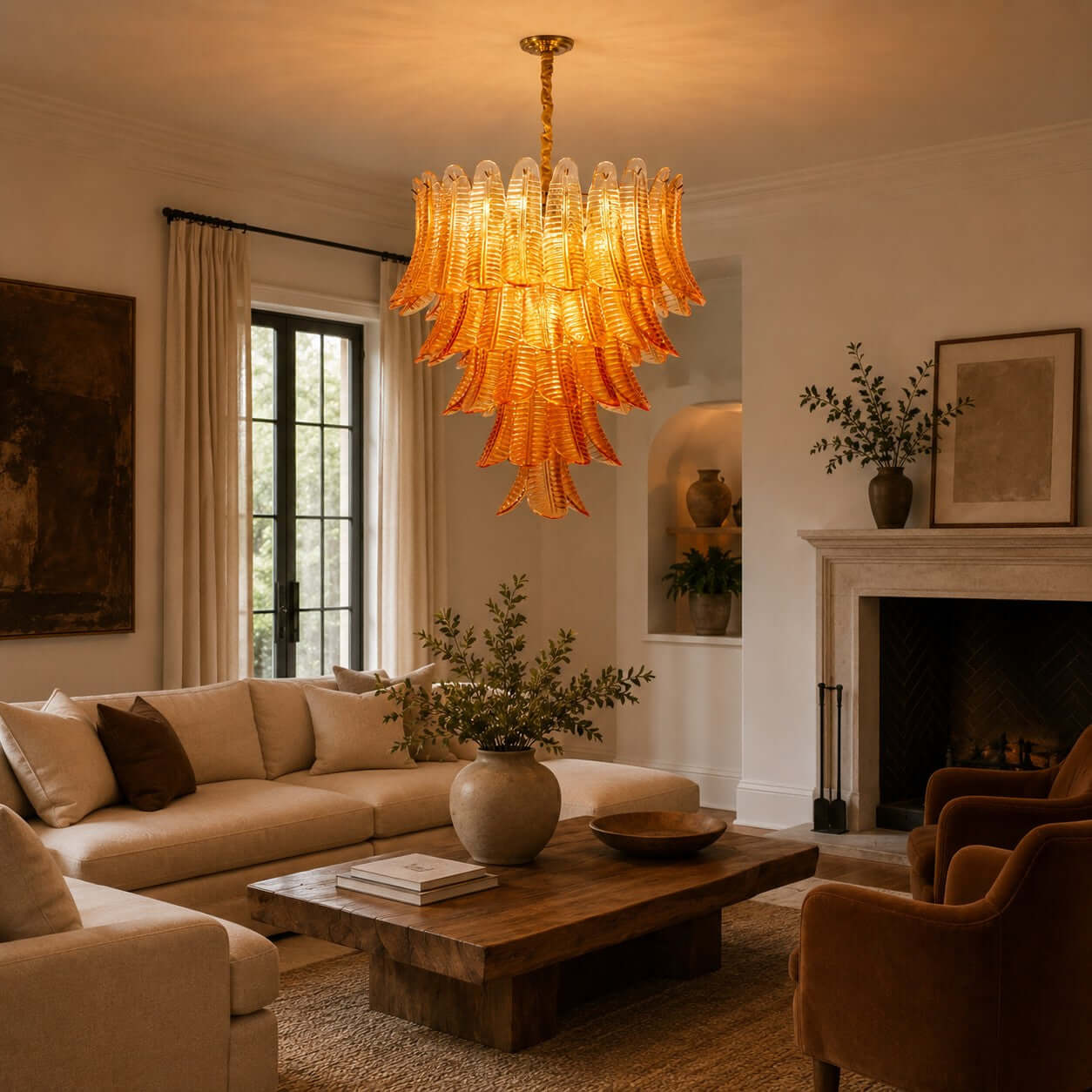 Amber Amvella Chandelier